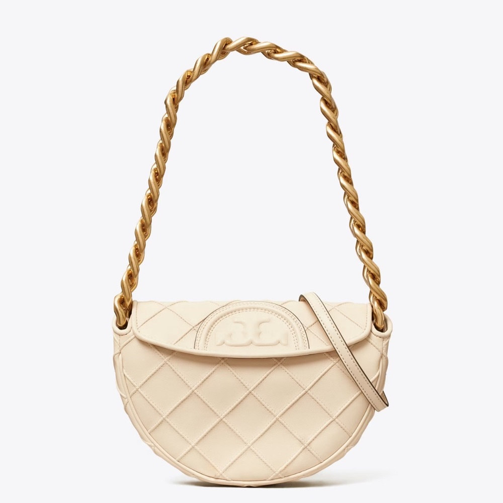 MINI FLEMING SOFT CRESCENT BAG(New Cream)